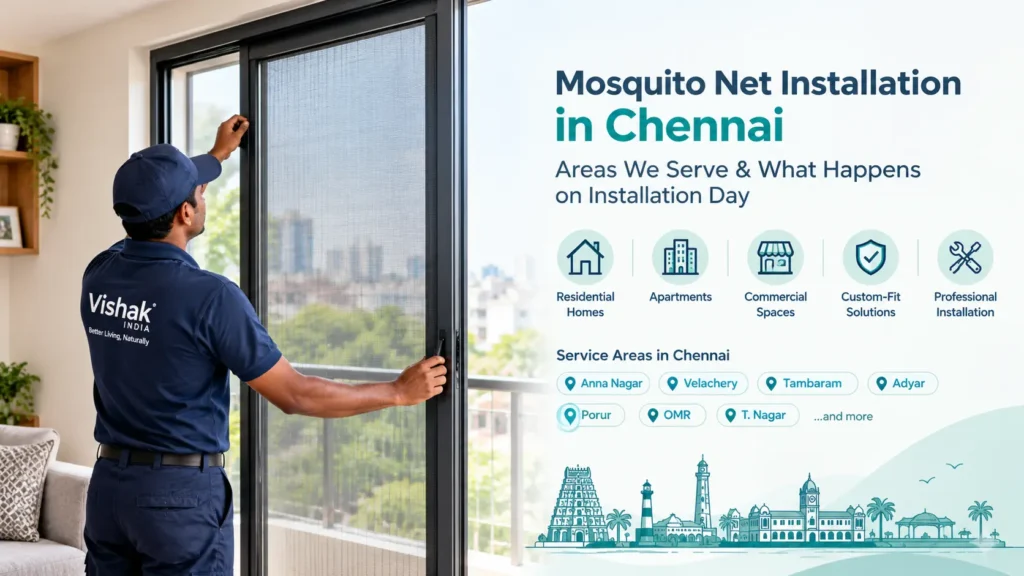 Mosquito Net Installation in Chennai