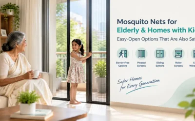 Mosquito Nets for Elderly & Homes with Kids